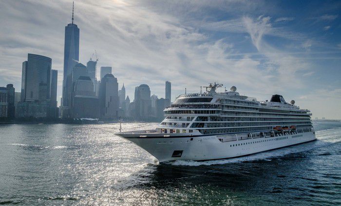 A photo of the Viking Star cruise ship